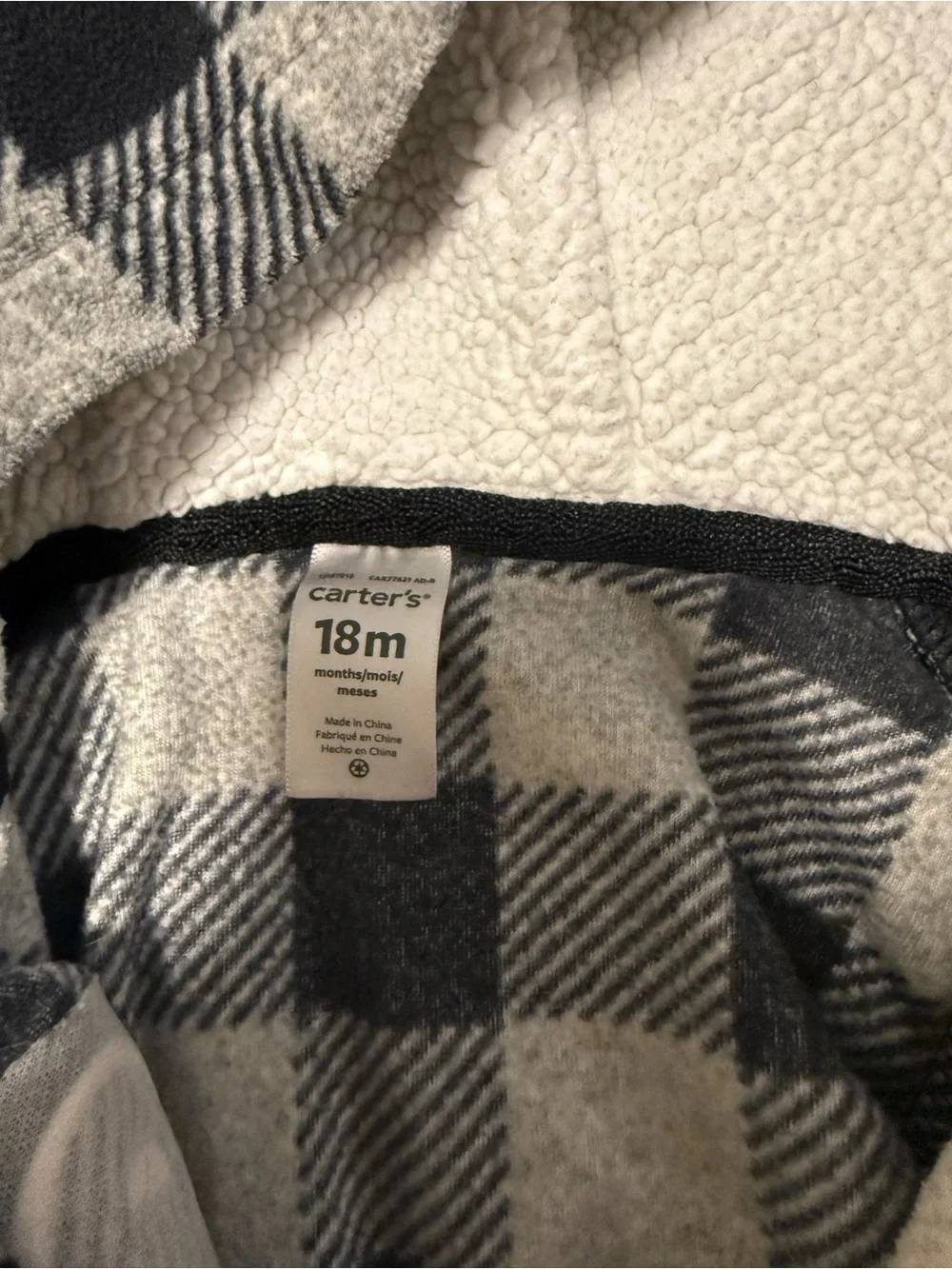 Carter's 18 mo. Onesies (4 pack)